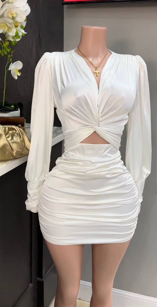 ALL WHITE DRESS